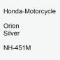 Preview: Honda-Motorcycle, Orion Silver, NH-451M.